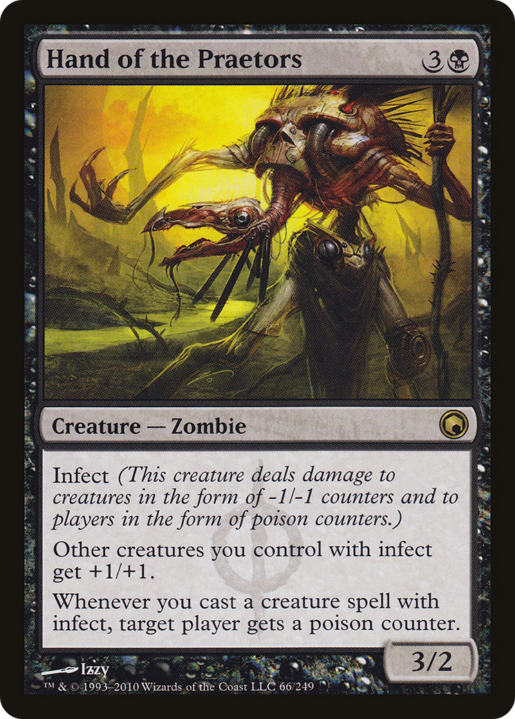 Hand of the Praetors (SOM-066) [Scars of Mirrodin] Foil MTG Single Wizards of the Coast