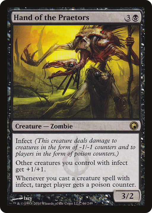 Hand of the Praetors (SOM-066) [Scars of Mirrodin] Foil MTG Single Wizards of the Coast
