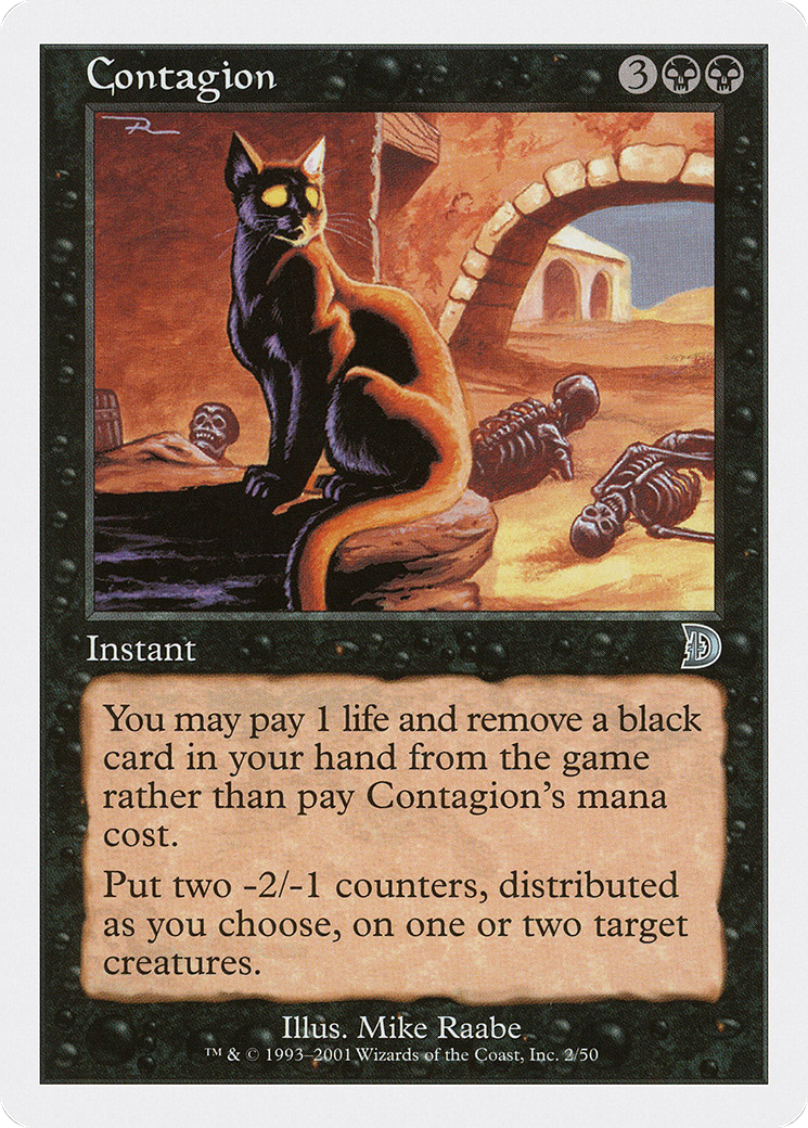 Contagion (DKM-002) [Misc] Deckmasters MTG Single Wizards of the Coast