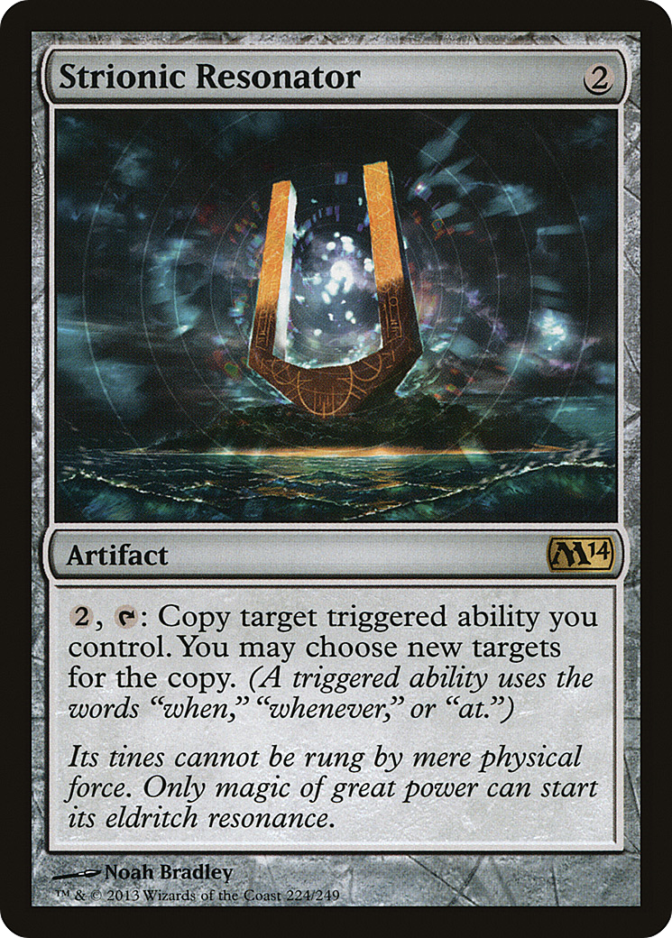 Strionic Resonator (M14-224) [Magic 2014] MTG Single Wizards of the Coast