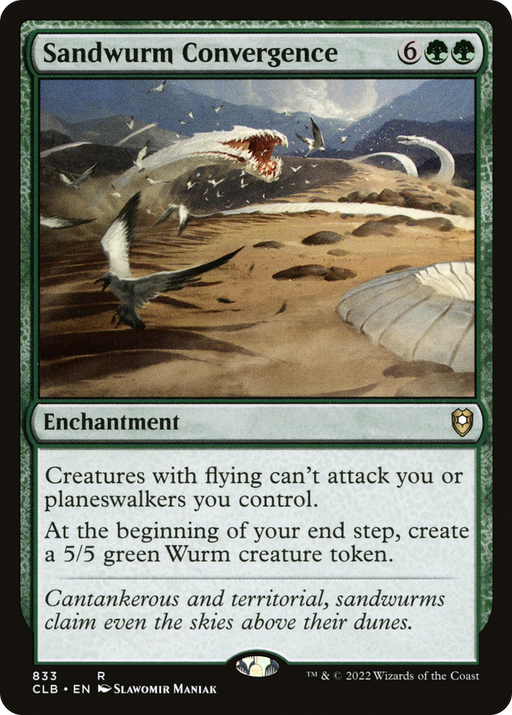 Sandwurm Convergence (CLB-833) [Commander Legends: Battle for Baldur's Gate] MTG Single Wizards of the Coast
