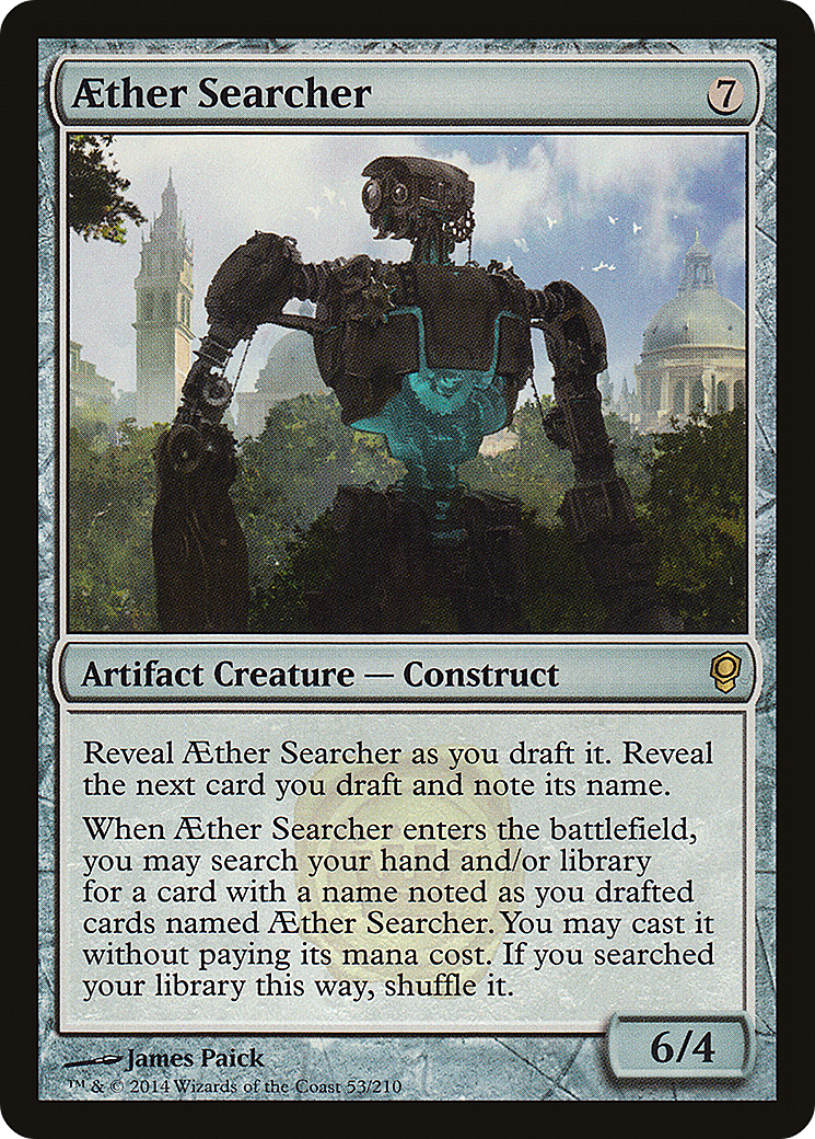 Aether Searcher (CNS-053) [Conspiracy] MTG Single Wizards of the Coast