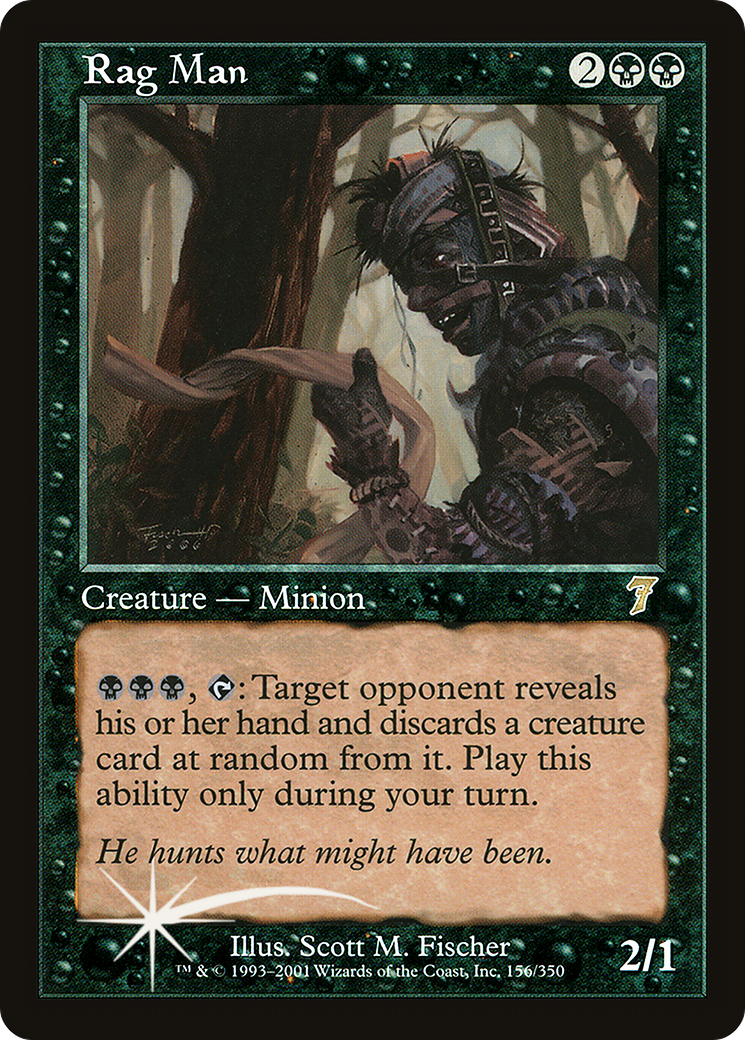 Rag Man (7ED-156) [7th Edition] MTG Single Wizards of the Coast