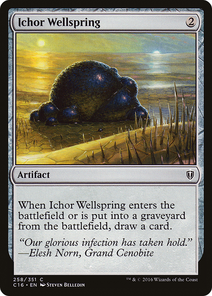 Ichor Wellspring (C16-258) [Commander 2016] MTG Single Wizards of the Coast