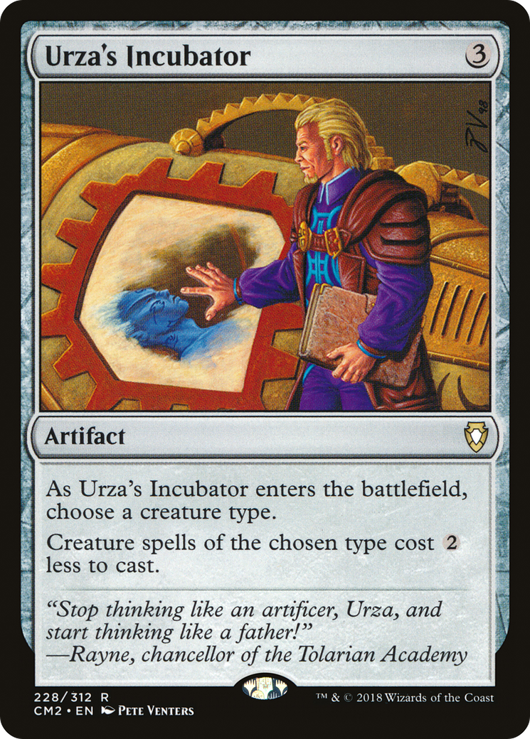 Urza's Incubator (CM2-228) [Commander Anthology Volume II] MTG Single Wizards of the Coast