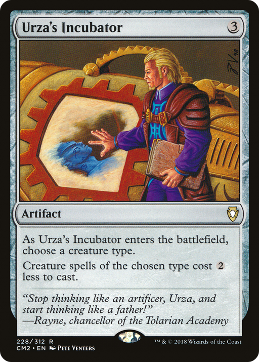 Urza's Incubator (CM2-228) [Commander Anthology Volume II] MTG Single Wizards of the Coast