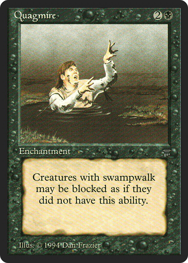 Quagmire (LEG-115) [Oldschool] Legends MTG Single Wizards of the Coast
