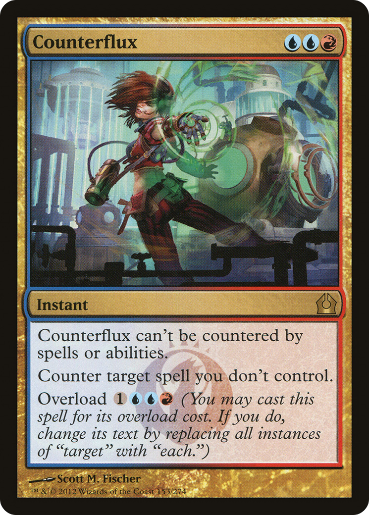 Counterflux (RTR-153) [Return to Ravnica] Foil MTG Single Wizards of the Coast