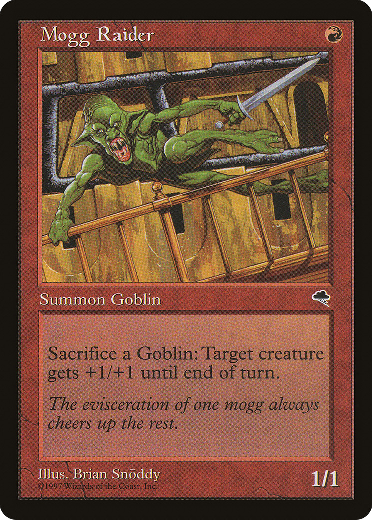 Mogg Raider (TMP-191) [Tempest] MTG Single Wizards of the Coast