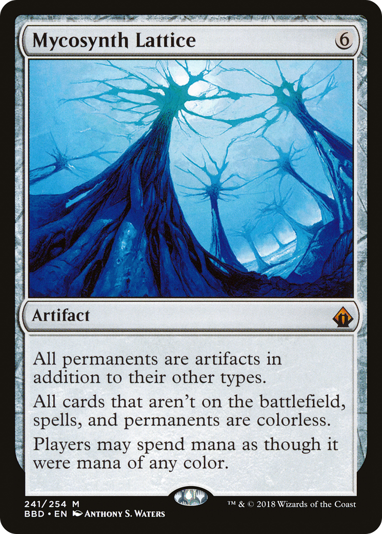 Mycosynth Lattice (BBD-241) [Battlebond] MTG Single Wizards of the Coast