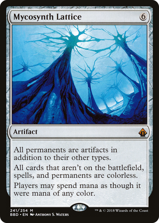 Mycosynth Lattice (BBD-241) [Battlebond] MTG Single Wizards of the Coast