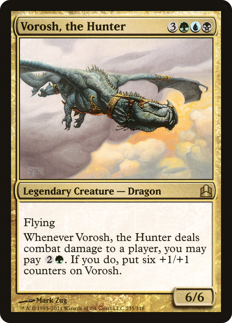 Vorosh, the Hunter (CMD-235) [Commander 2011] MTG Single Wizards of the Coast