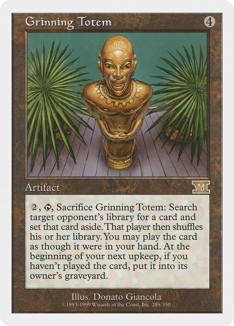 Grinning Totem (6ED-288) [Classic Sixth Edition] MTG Single Wizards of the Coast