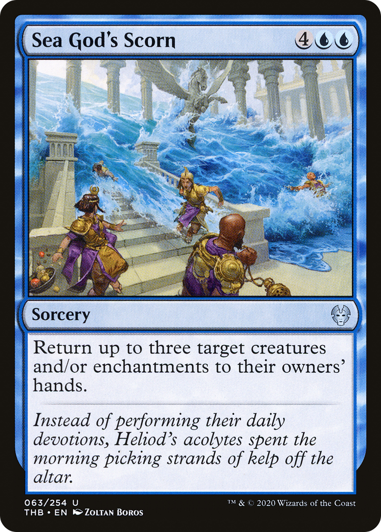 Sea God's Scorn (THB-063) [Theros Beyond Death] MTG Single Wizards of the Coast