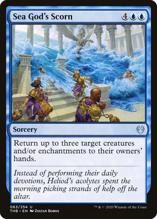 Sea God's Scorn (THB-063) [Theros Beyond Death] MTG Single Wizards of the Coast