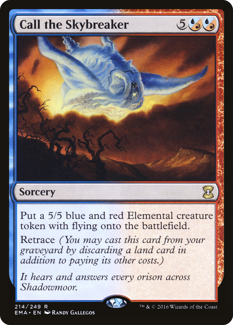 Call the Skybreaker (EMA-214) [Eternal Masters] Foil MTG Single Wizards of the Coast