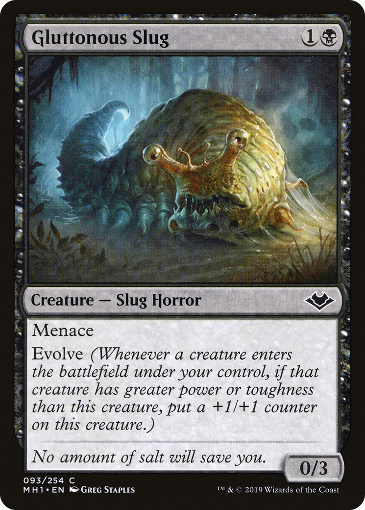 Gluttonous Slug (MH1-093) [Modern Horizons] MTG Single Modern Horizons