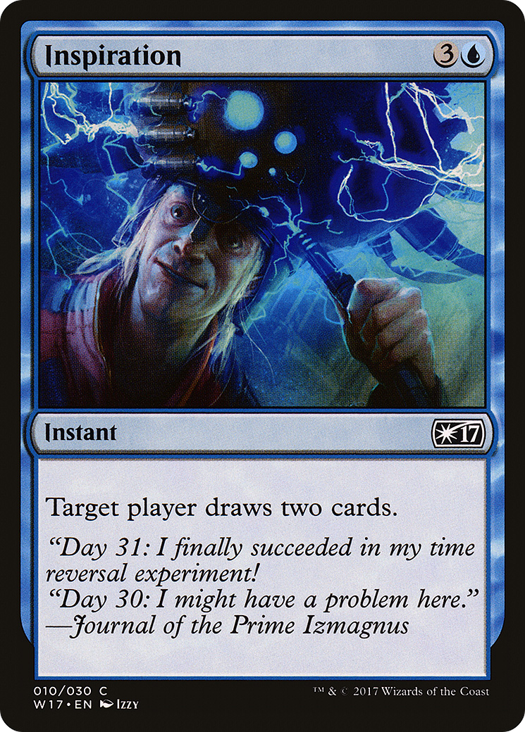 Inspiration (W17-010) [Misc] Welcome Deck 2017 MTG Single Wizards of the Coast