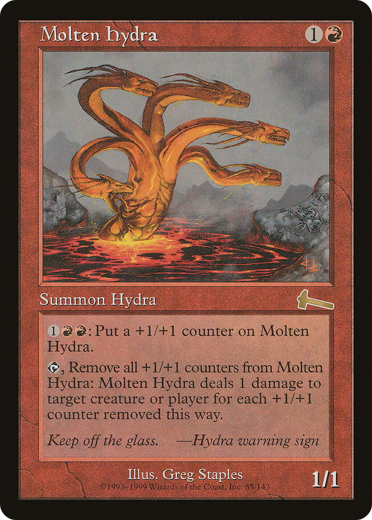 Molten Hydra (ULG-085) [Urza's Legacy] MTG Single Wizards of the Coast