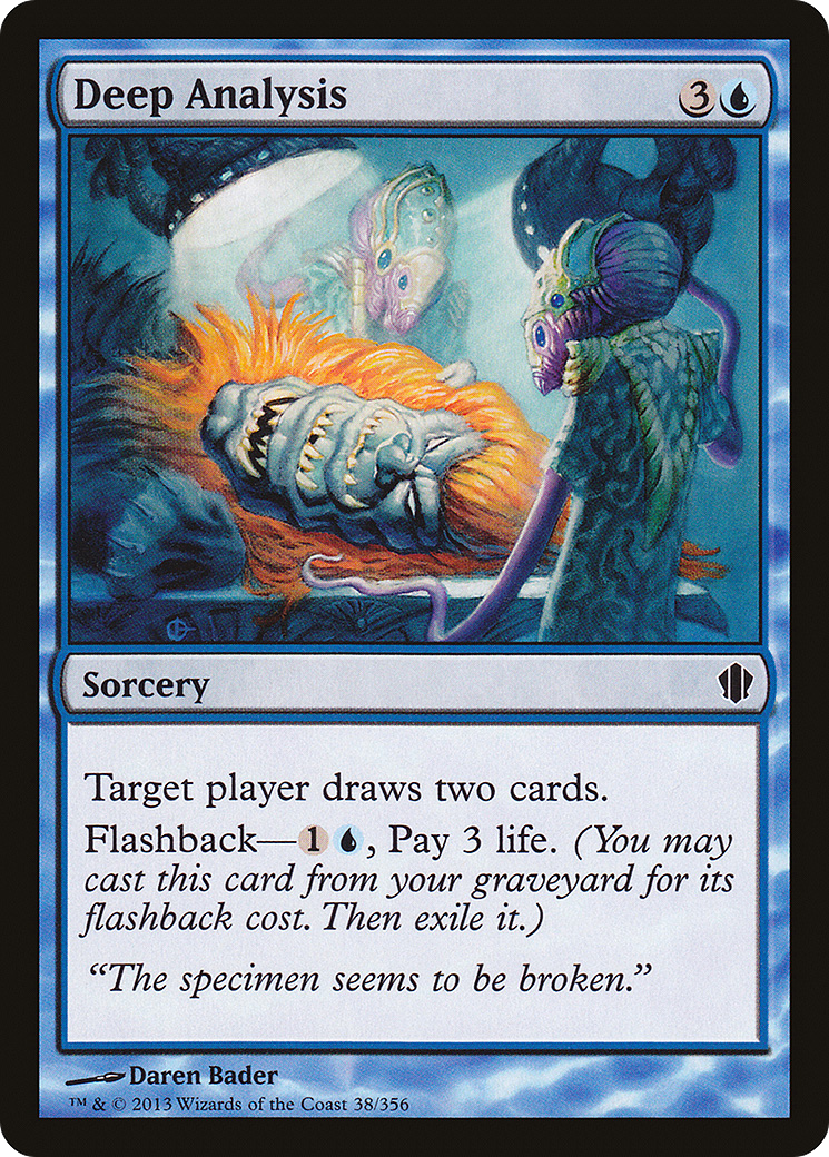Deep Analysis (C13-038) [Commander 2013] MTG Single Wizards of the Coast