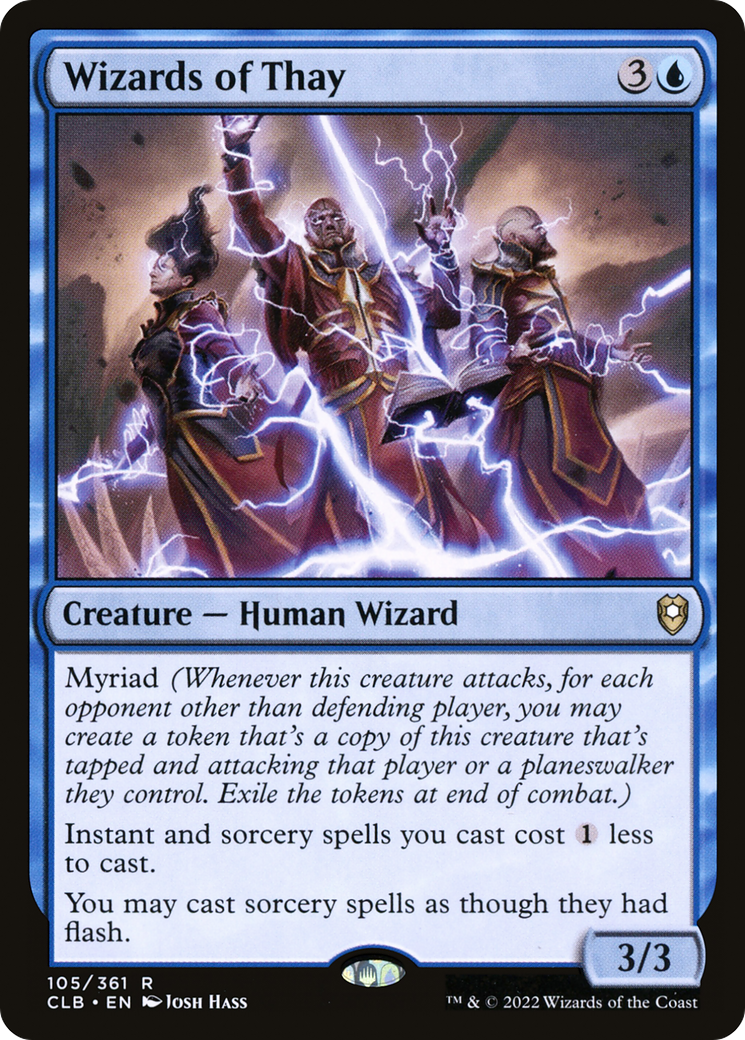 Wizards of Thay [Commander Legends: Battle for Baldur's Gate] MTG Single Magic: The Gathering