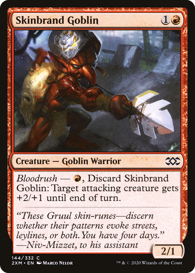 Skinbrand Goblin (2XM-144) [Double Masters] MTG Single Wizards of the Coast