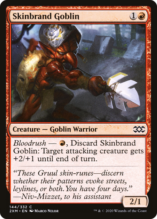 Skinbrand Goblin (2XM-144) [Double Masters] MTG Single Wizards of the Coast