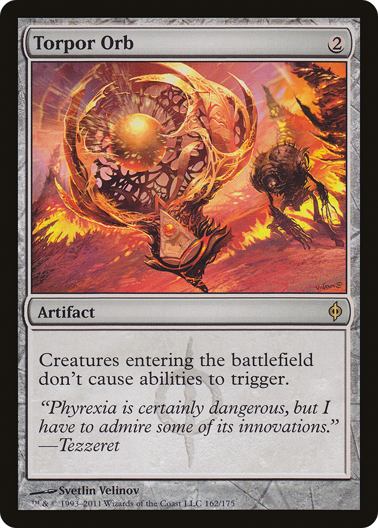 Torpor Orb (NPH-162) [New Phyrexia] Foil MTG Single Wizards of the Coast