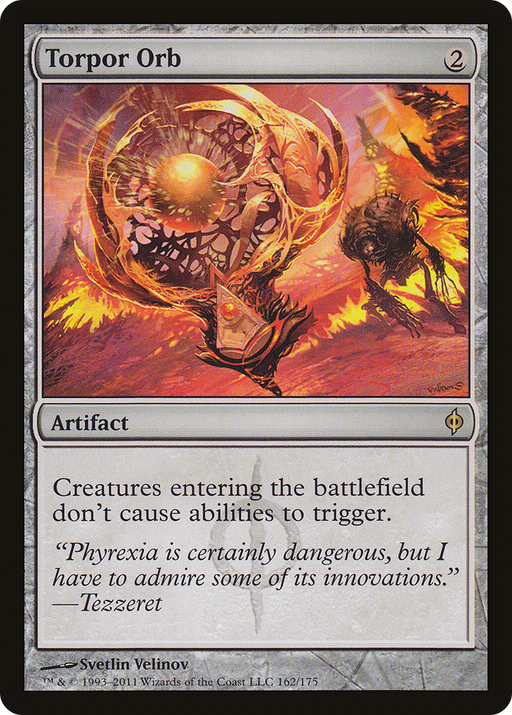 Torpor Orb (NPH-162) [New Phyrexia] MTG Single Wizards of the Coast
