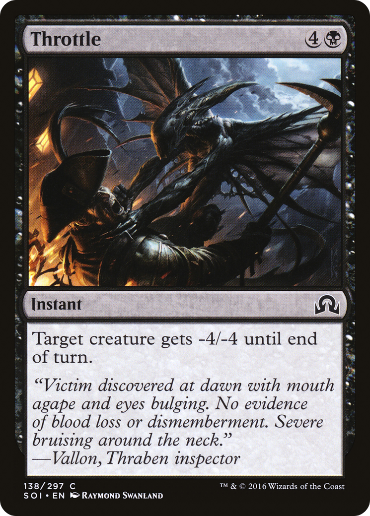 Throttle (SOI-138) [Shadows over Innistrad] MTG Single Wizards of the Coast