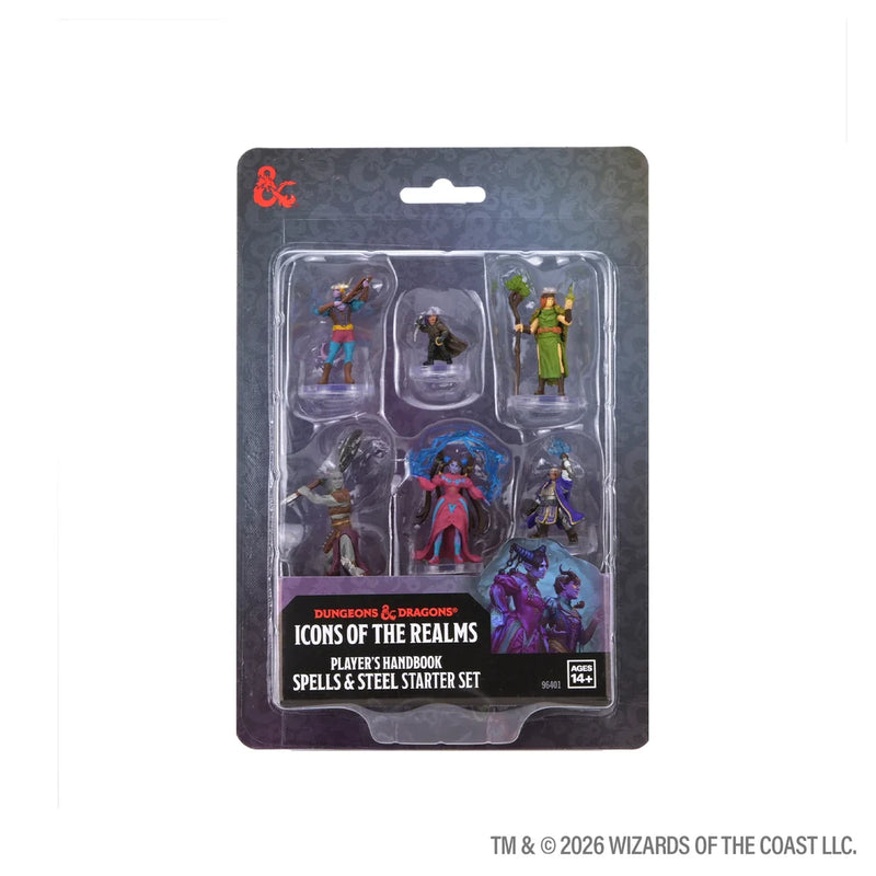 D&D Icons of the Realm: Premium Set - Player's Handbook Spells & Steel Starter Set