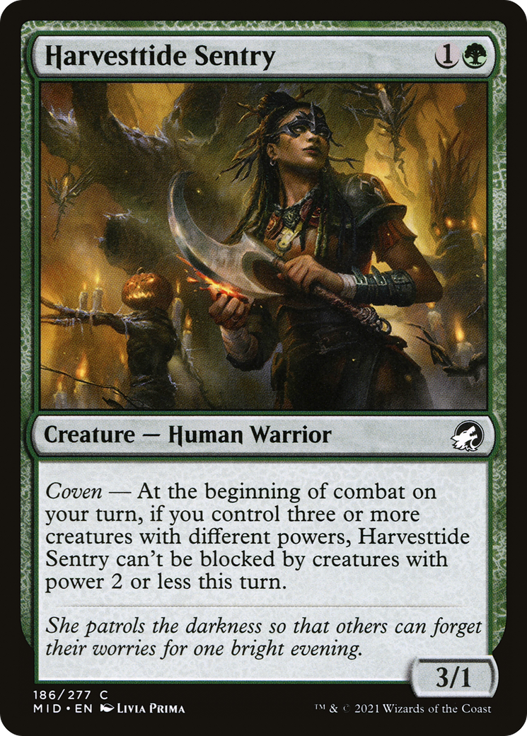 Harvesttide Sentry (MID-186) [Innistrad: Midnight Hunt] MTG Single Wizards of the Coast