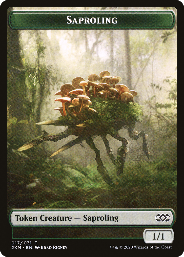 Saproling (T2XM-017) [Tokens] Double Masters Tokens Foil MTG Single Wizards of the Coast