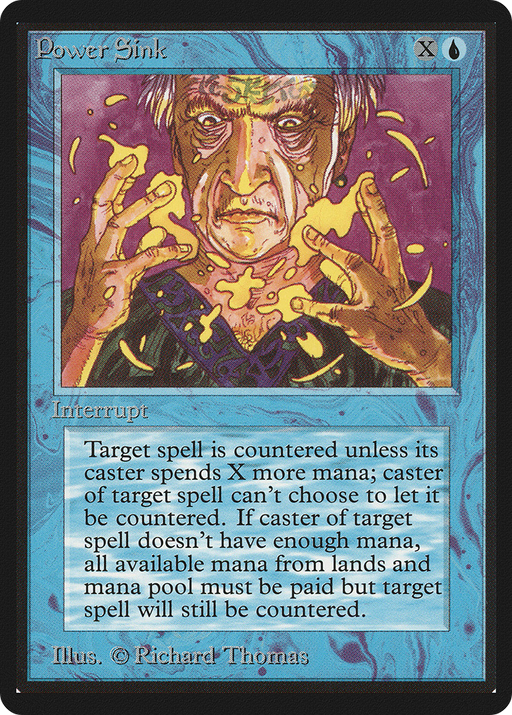 Power Sink (LEB-073) [Oldschool] Limited Edition Beta MTG Single Wizards of the Coast
