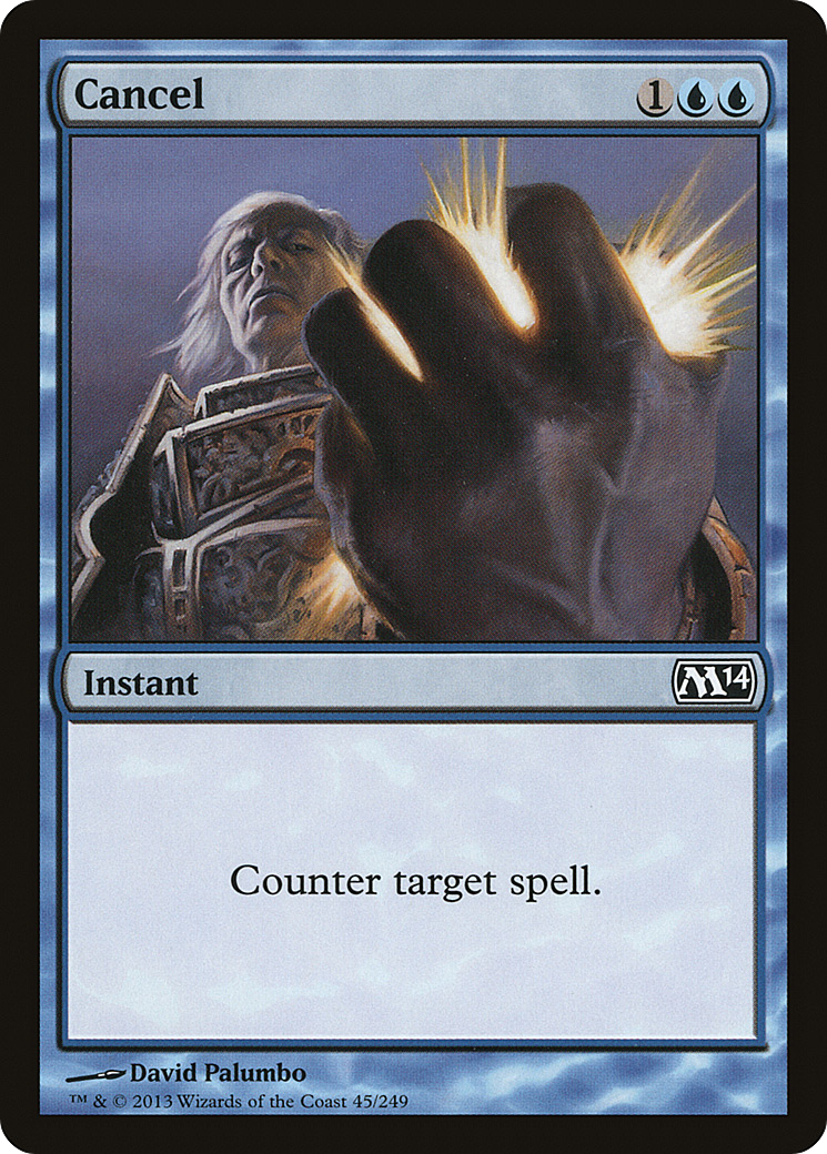 Cancel (M14-045) [Magic 2014] MTG Single Wizards of the Coast