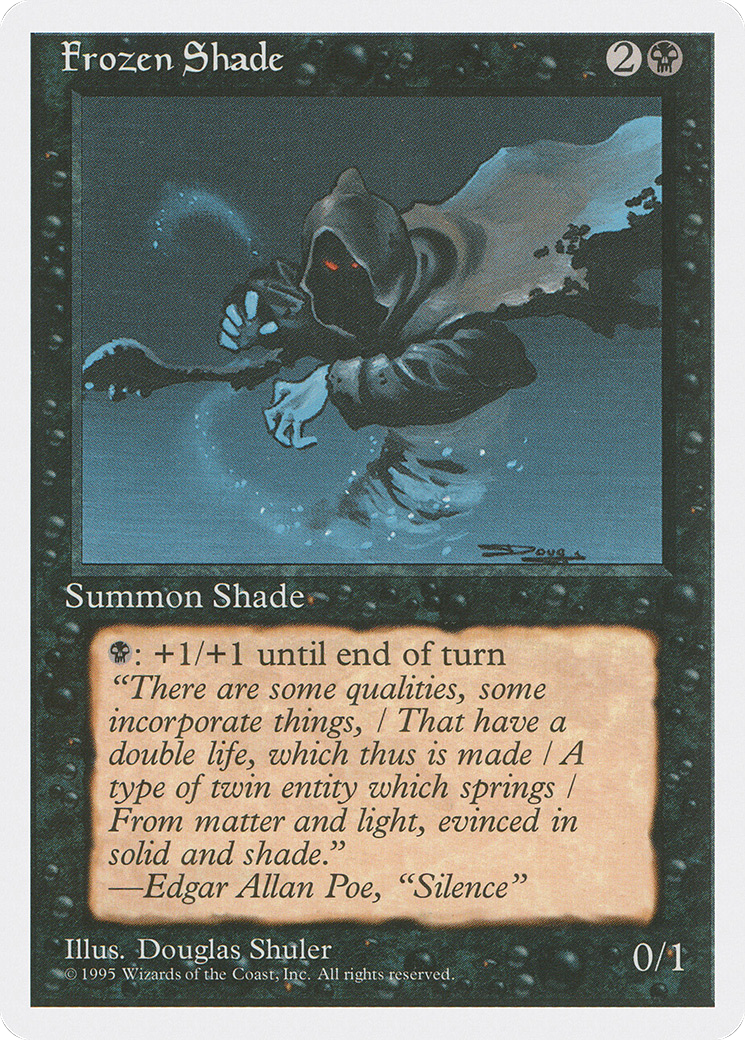 Frozen Shade (4ED-138) [Fourth Edition] MTG Single Wizards of the Coast