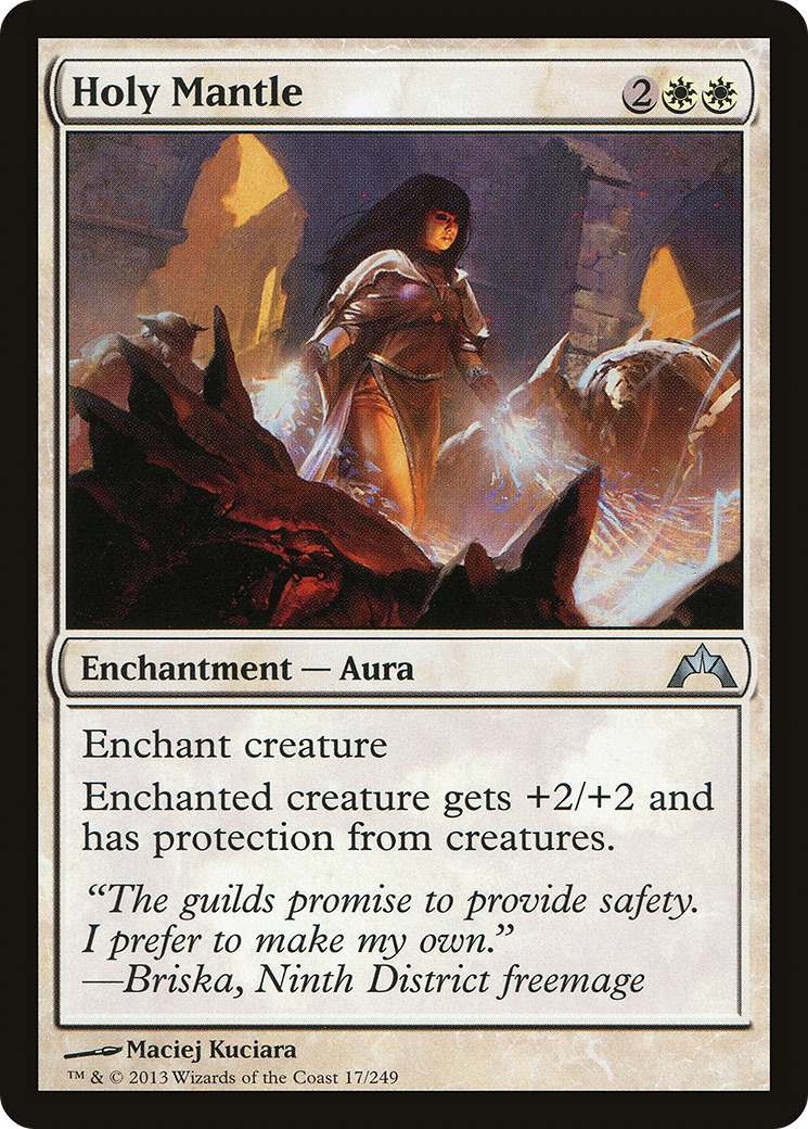 Holy Mantle (GTC-017) [Gatecrash] Foil MTG Single Wizards of the Coast