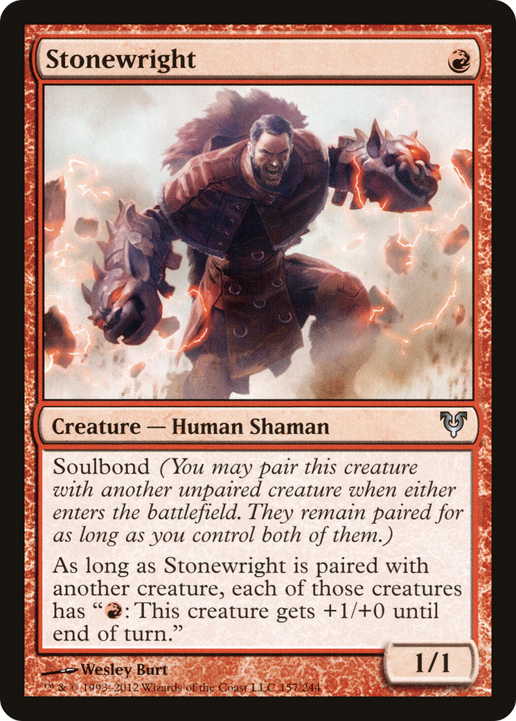 Stonewright (AVR-157) [Avacyn Restored] Foil MTG Single Wizards of the Coast