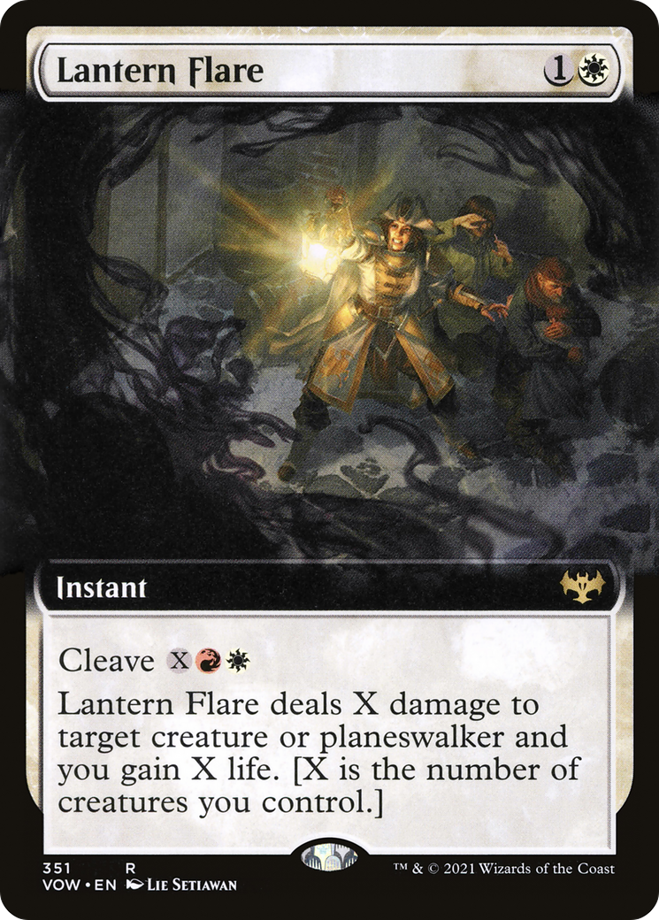 Lantern Flare (VOW-351) [Innistrad: Crimson Vow] (Extended Art) MTG Single Wizards of the Coast