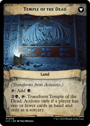 Aclazotz, Deepest Betrayal (LCI-316) [The Lost Caverns of Ixalan] (Showcase) Foil MTG Single Wizards of the Coast