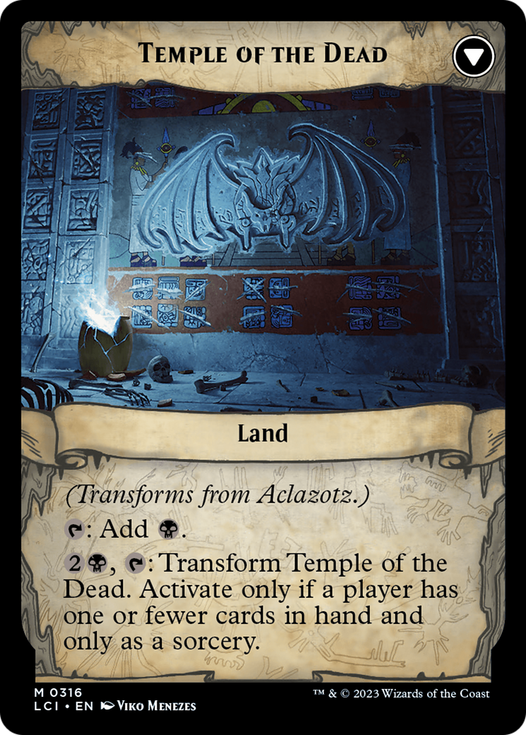 Aclazotz, Deepest Betrayal (LCI-316) [The Lost Caverns of Ixalan] (Showcase) Foil MTG Single Wizards of the Coast