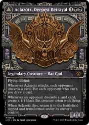 Aclazotz, Deepest Betrayal (LCI-316) [The Lost Caverns of Ixalan] (Showcase) Foil MTG Single Wizards of the Coast