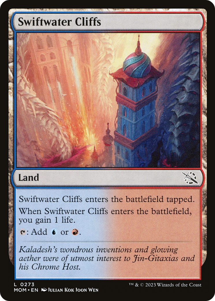 Swiftwater Cliffs (MOM-273) [March of the Machine] MTG Single Wizards of the Coast