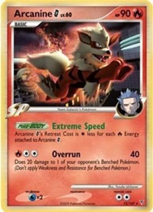 Arcanine G - 15/147 () Holofoil [Misc: Deck Exclusives] Pokemon Single Pokémon