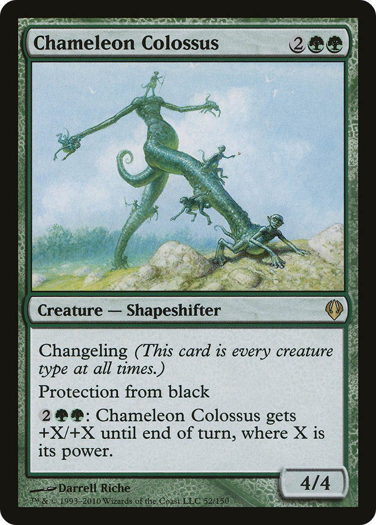 Chameleon Colossus (ARC-052) [Misc] Archenemy MTG Single Wizards of the Coast
