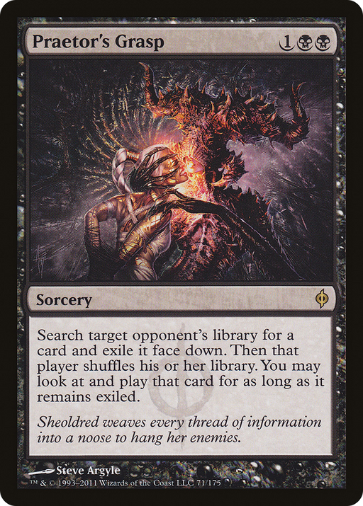 Praetor's Grasp (NPH-071) [New Phyrexia] MTG Single Wizards of the Coast