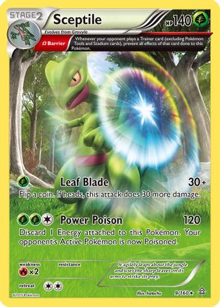 Sceptile (Omega) (9/160) Holofoil [XY: Primal Clash] Pokemon Single Pokémon