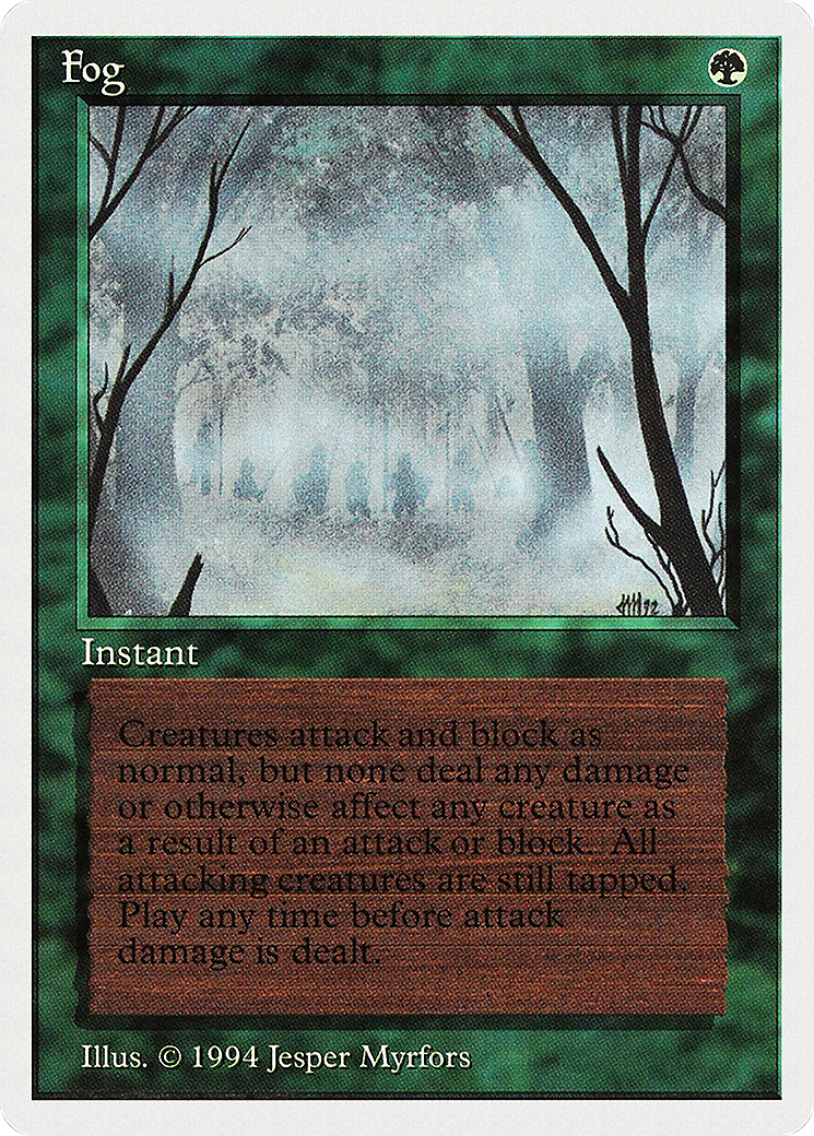 Fog (SUM-195) [Misc] Summer Magic / Edgar MTG Single Wizards of the Coast