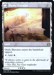 Ondu Inversion (PRE-030) [Zendikar Rising Promos] Foil MTG Single Wizards of the Coast