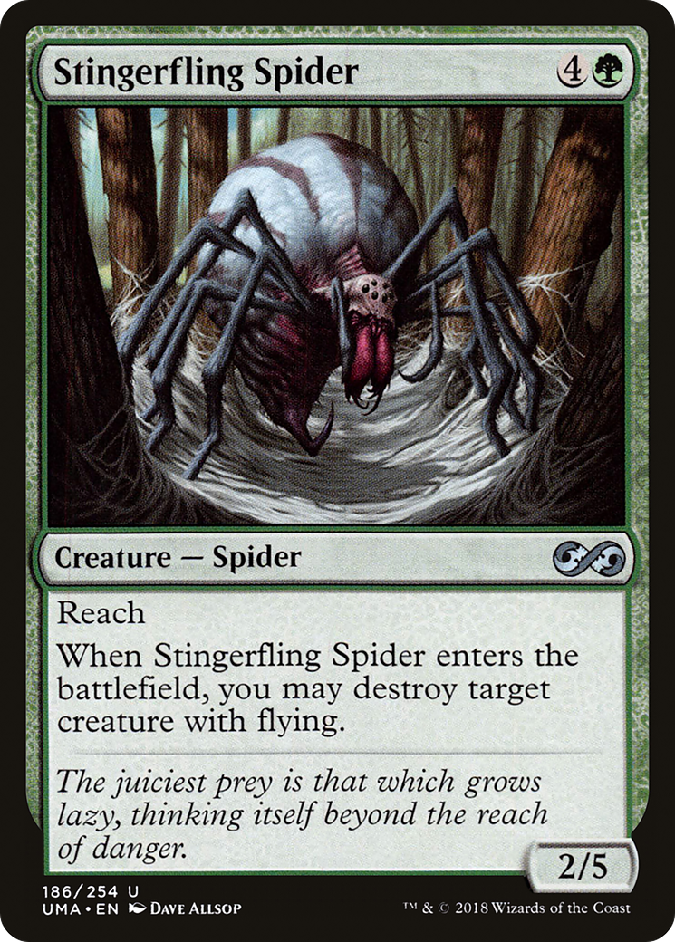 Stingerfling Spider (UMA-186) [Ultimate Masters] MTG Single Wizards of the Coast